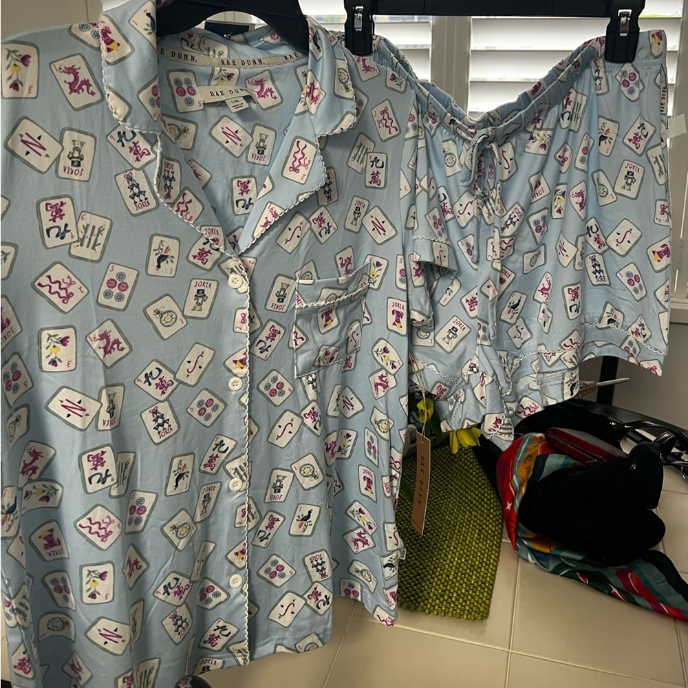 Mahjong shortie PJ’s